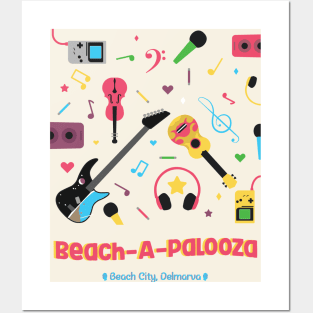 Beach-A-Palooza Concert Posters and Art